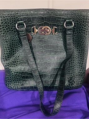 Patricia Nash Dark Green Limited Edition 10th anniversary! *leather*